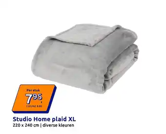 Studio Home plaid XL