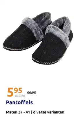 Action Pantoffels aanbieding