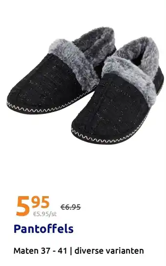 Action Pantoffels aanbieding
