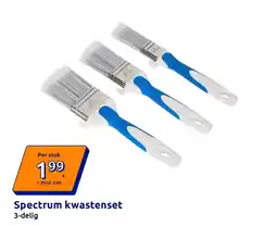 Action Spectrum kwastenset aanbieding