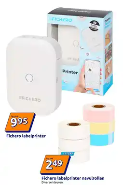 Action Fichero labelprinter aanbieding