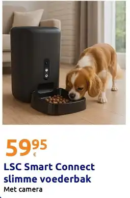 Action Lsc smart connect slimme voederbak aanbieding