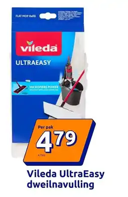 Action Vileda UltraEasy dweilnavulling aanbieding