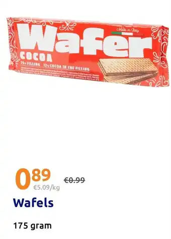 Action Wafels aanbieding