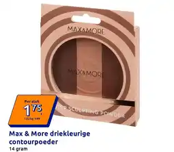 Action Max & More driekleurige contourpoeder aanbieding