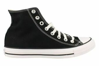 Berca Shoes Converse Sneaker Hoog Heren Canvas High - Zwart aanbieding