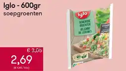 Peltri Iglo soepgroenten aanbieding