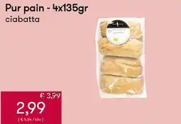 Peltri Pur pain ciabatta aanbieding