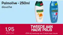 Peltri Palmolive Douche aanbieding