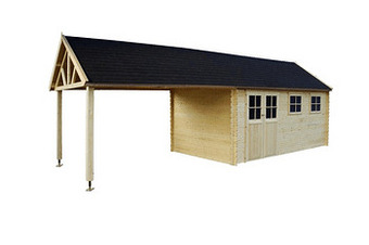 Makro Tuinhuis Cambridge 505 x 295 cm + extensie aanbieding