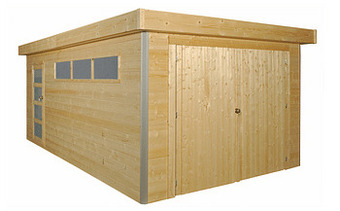 Garage Modern 325 x 535 cm stalen dak op isolerende onderlaag