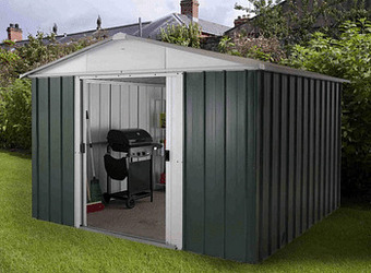 Makro Metalen tuinhuis 1010 GEYZ 303 x 298 x 202 cm aanbieding