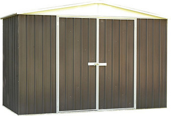 Metalen tuinhuis Regent 300 x 292 x 206 cm grijs