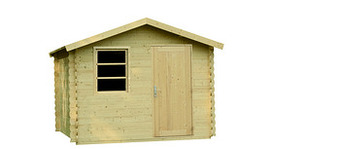 Makro Tuinhuis Triton dichte deur 300 x 300 cm aanbieding