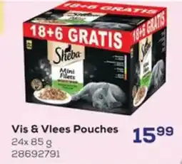 Supra Bazar Sheba Vis & Vlees Pouches aanbieding