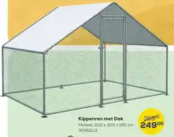 Supra Bazar Kippenren met Dak aanbieding