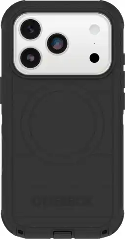 Coolblue OtterBox Defender Pro iPhone 17 Pro Back Cover avec Aimant MagSafe Noir aanbieding
