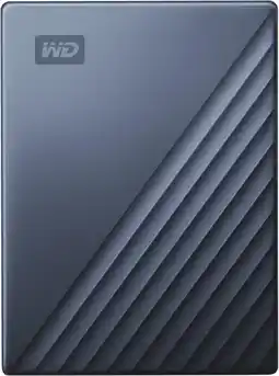 Coolblue WD My Passport for Mac 5 To Type-C Bleu aanbieding