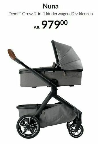 BabyPark Nuna demi grow, 2-in-1 kinderwagen aanbieding