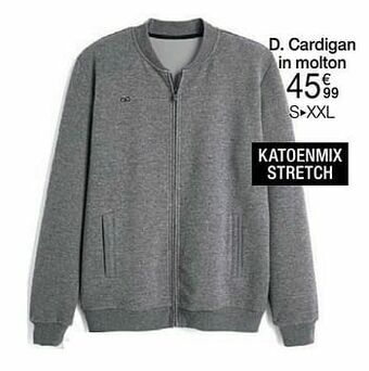Damart Cardigan in molton aanbieding