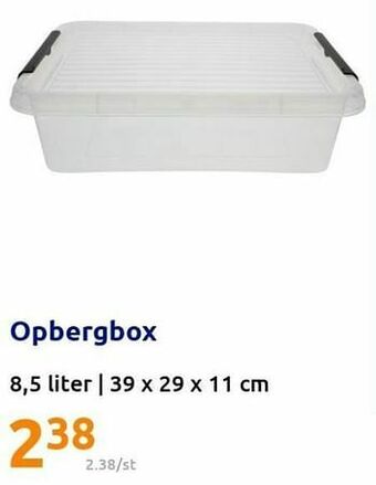 Action Opbergbox aanbieding