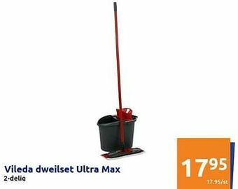 Action Vileda dweilset ultra max aanbieding