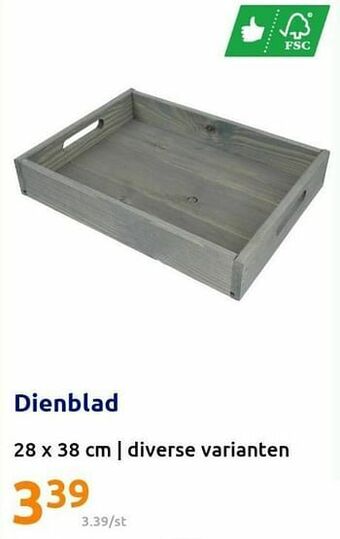 Action Dienblad aanbieding