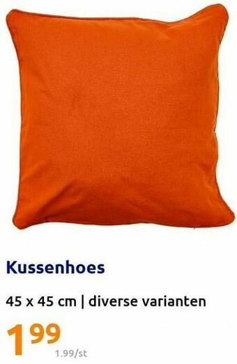 Action Kussenhoes aanbieding