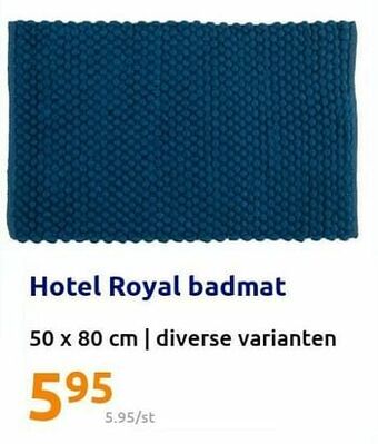 Action Hotel royal badmat aanbieding