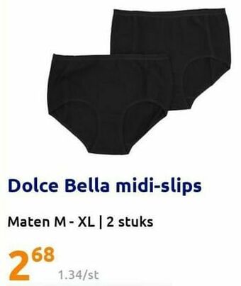 Action Dolce bella midi-slips aanbieding
