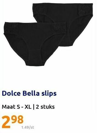 Action Dolce bella slips aanbieding