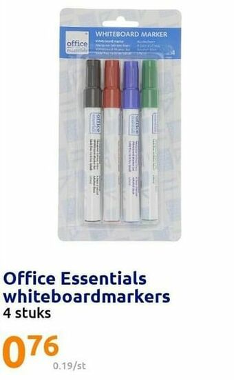 Action Office essentials whiteboardmarkers aanbieding