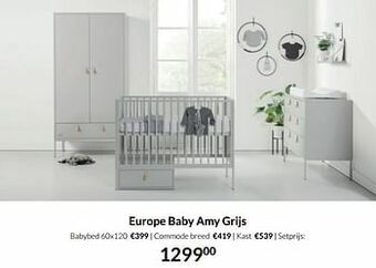 Europe baby amy grijs