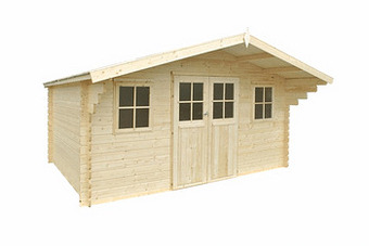 Makro Tuinhuis Chamois 445 x 355 cm aanbieding
