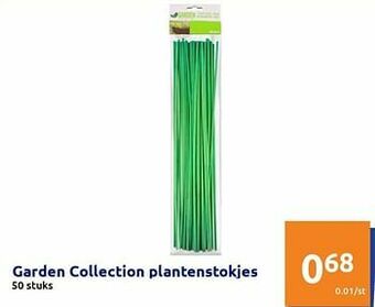 Action Garden collection plantenstokjes aanbieding