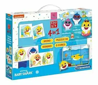 Clementoni 4-in-1 Edukit Baby Shark