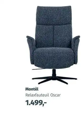 Morres Montèl Relaxfauteuil Oscar aanbieding