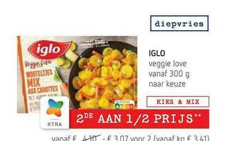 Spar Iglo Veggie Love aanbieding