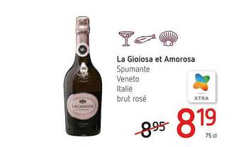 Spar La Gioiosa Et Amorosa Spumante Veneto Italië Brut Rosé aanbieding