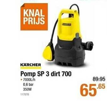 Cevo Karcher Pomp Sp 3 Dirt 700 aanbieding