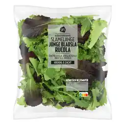 Albert Heijn AH Jonge bladsla met rucola kleinverpakking aanbieding