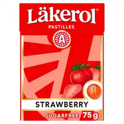 Albert Heijn Läkerol Pastilles strawberry aanbieding