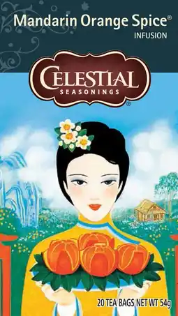Albert Heijn Celestial Seasonings Mandarin orange spice infusion aanbieding