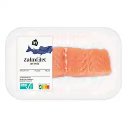 Albert Heijn AH Zalmfilet op huid aanbieding