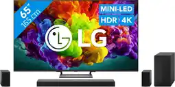 Coolblue LG Mini-led 65 QNED85 (2026) + LG DS70TR aanbieding