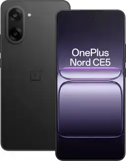 Coolblue OnePlus Nord CE 5 128 Go Noir 5G aanbieding