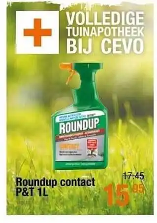 Roundup Contact P&t 1l