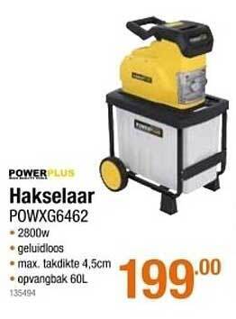 Cevo Powerplus Hakselaar Powxg6462 aanbieding