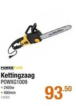 Cevo Powerplus Kettingzaag Powxg1009 aanbieding