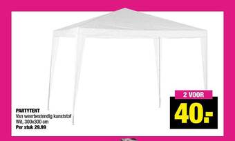 Big Bazar Partytent aanbieding